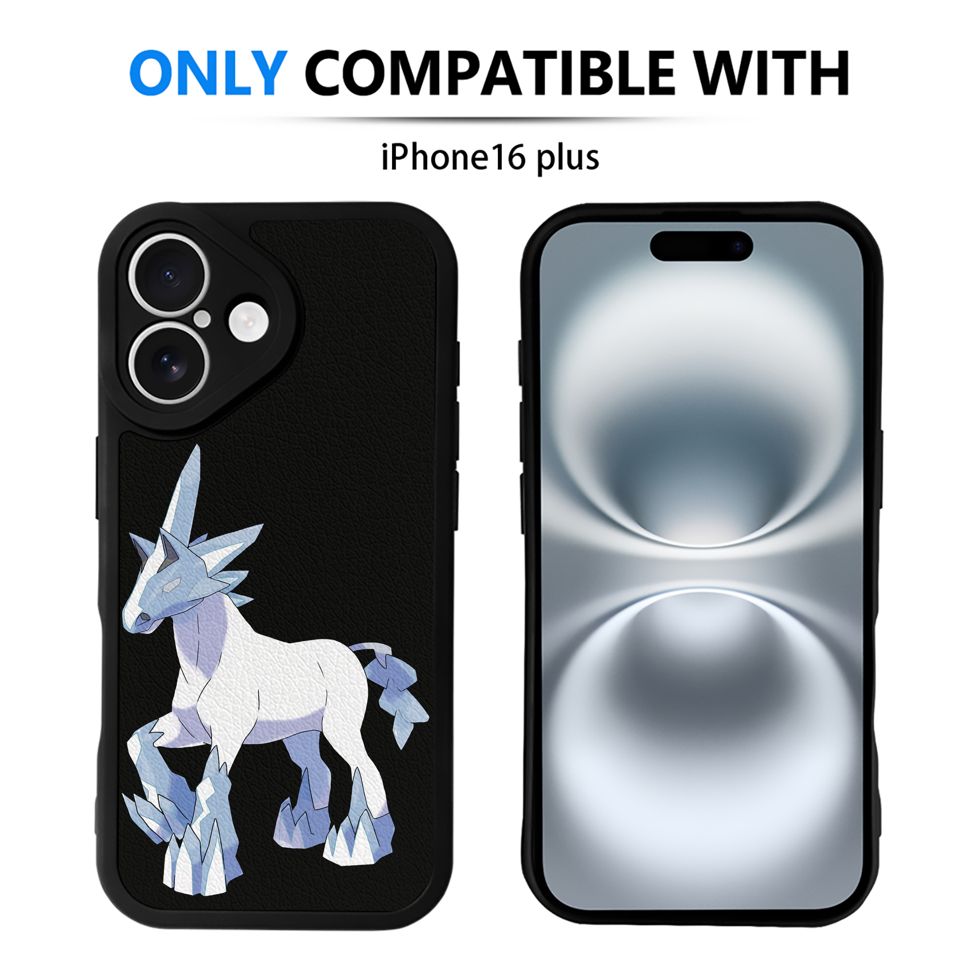 （画像用） ポケットモンスター Pokémon 【iPhone 16シリーズ対応】シリコンスマホケース（レザー調） 材質：シリコン